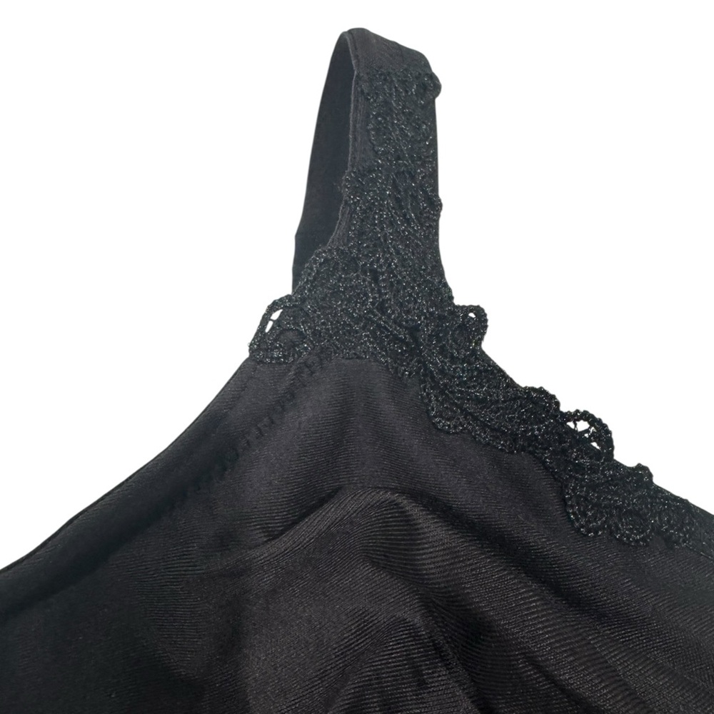 WACOAL Bodysuede Ultra Seamless Bra. Black. Size 42D. EUC - Picture 5 of 9